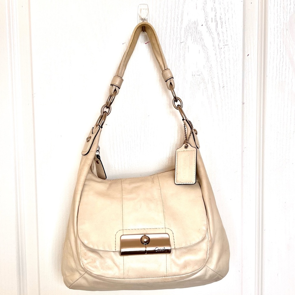 Coach Kristen Leather Hobo Bag #16808